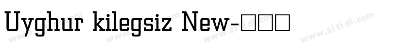 Uyghur kilegsiz New字体转换 Uyghur kilegsiz New字体转换